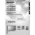 SHARP LC32GD4U Owners Manual