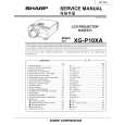 SHARP XG-P10XA Parts Catalog