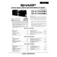 SHARP CDX17H/E Service Manual
