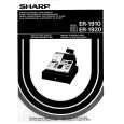 SHARP ER-1920 Owners Manual
