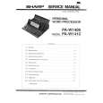 SHARP PA-W1410 Service Manual