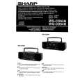 SHARP WQCD55H Owners Manual