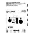 SHARP GF7300H Owners Manual