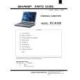 SHARP PC-A100 Parts Catalog