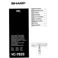 SHARP VC-782S Owners Manual