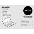 SHARP PWE320 Owners Manual