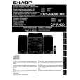 SHARP CMSR400CDH Owners Manual