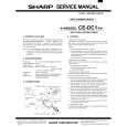 SHARP CE-DC1 Service Manual