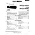 SHARP WQCD30EBK Service Manual