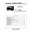 SHARP R-2390 Service Manual