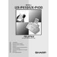 SHARP UXP430 Owners Manual